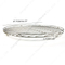 Zhaosheng Hardware - Rejilla redonda para fogatas de gas para exteriores, rejilla para servir, rejilla para cocinar, rejilla para barbacoa de acero inoxidable