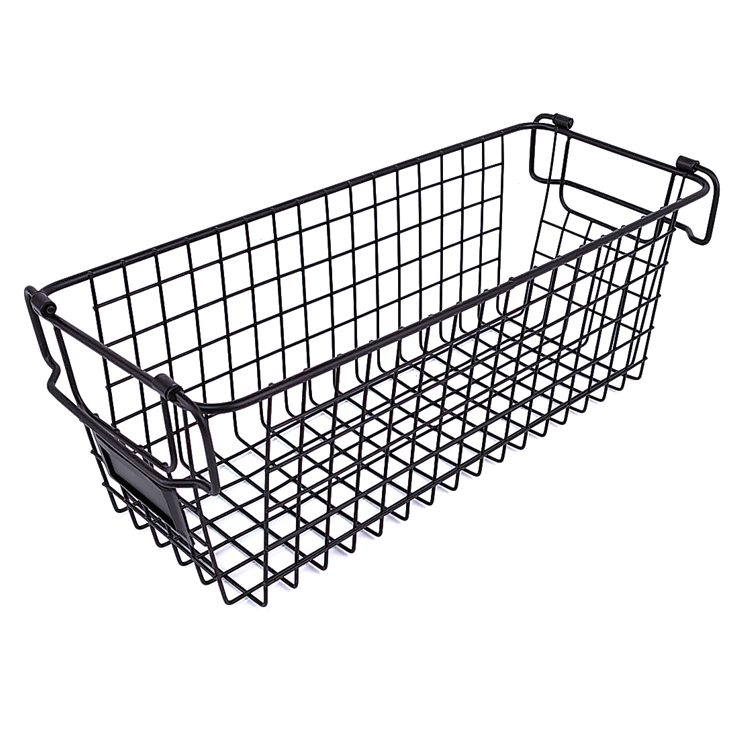 Cesta de alambre apilable