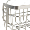 Zhaosheng - Estante de baño de Alambre de Metal, Estante de Almacenamiento de baño montado en la Pared, Carrito de Ducha Adhesivo