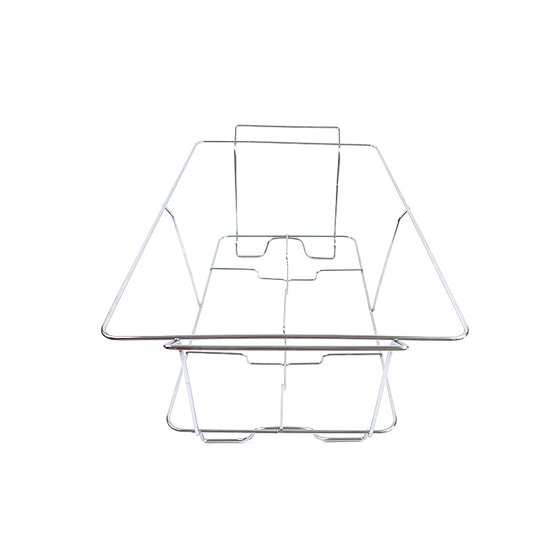 Zhaosheng Hardware - Bandeja de papel de vapor de tamaño completo, bandeja de agua, rejilla para frotar, buffet, fiesta, servir comida, soporte para platos para frotar