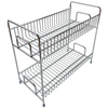 Zhaosheng Hardware - Estante de especias organizador de condimentos de 2 niveles para organizador de gabinete de encimera de cocina