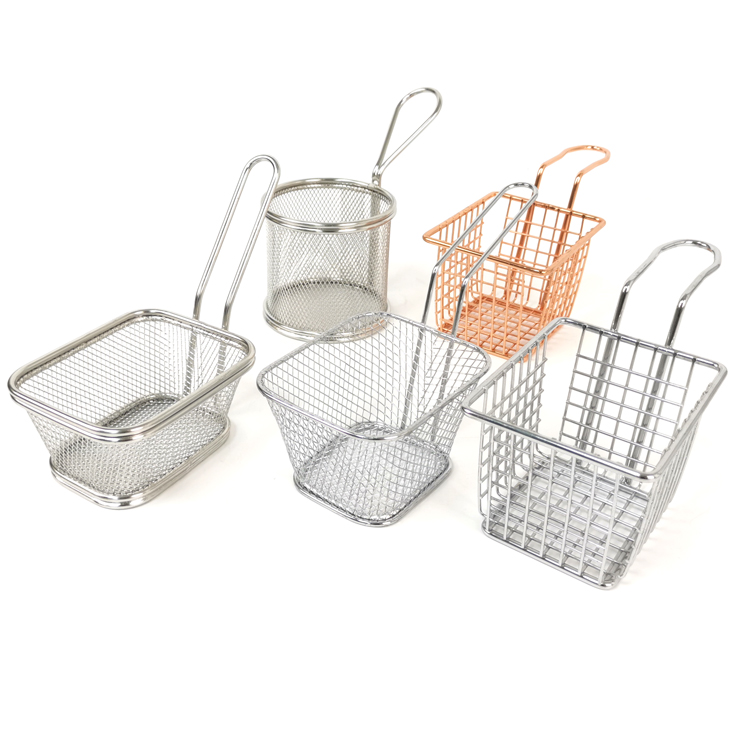 Zhaosheng Hardware - Cesta para patatas fritas Cesta para freír patatas fritas de acero inoxidable