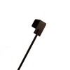Zhaosheng Hardware - Perchero negro de acero para decoración de lujo, colgador para puerta