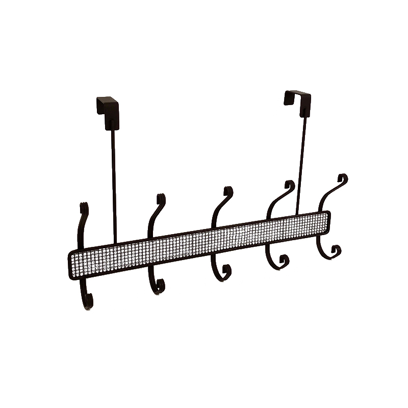 Zhaosheng Hardware - Gancho para colgar llaves en la puerta, gancho para colgar sobre la puerta, ganchos para toallas de metal