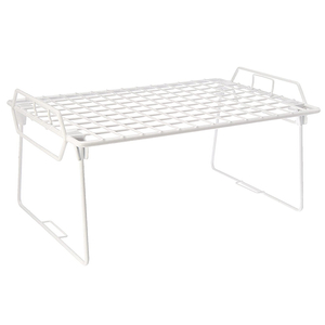 Zhaosheng Hardware - Estante plegable de metal para organización de despensa de cocina, estante de almacenamiento apilable