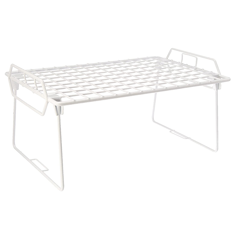 Zhaosheng Hardware - Estante plegable de metal para organización de despensa de cocina, estante de almacenamiento apilable