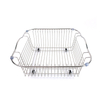 Zhaosheng Hardware - Cesta de enjuague Cesta de acero inoxidable para fregadero de cocina