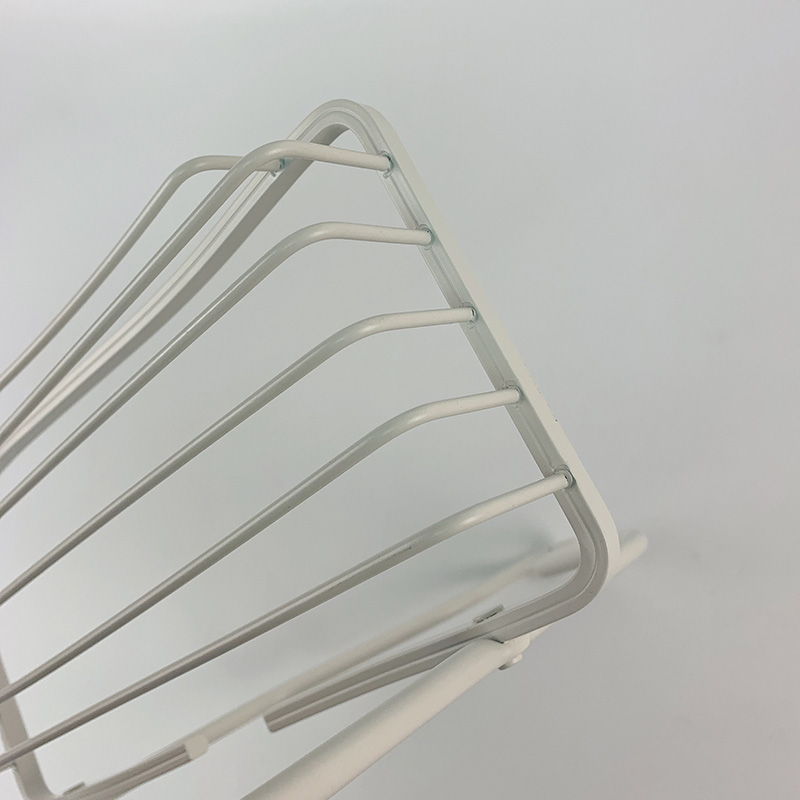 Zhaosheng - Carrito de ducha de aluminio, estante para ducha de baño, cesta de almacenamiento para baño de 2 niveles