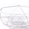 Zhaosheng Hardware - Cesta de Frutas Redonda Grande para encimera, refrigerios, Soporte para Alimentos, Cesta de Alambre de Metal