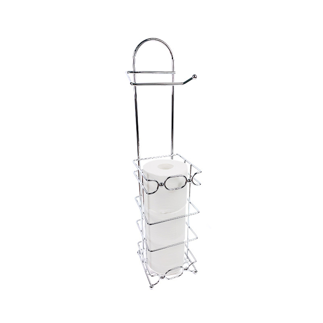 Zhaosheng - Portarrollos de papel higiénico de metal para baño con reserva