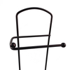 Zhaosheng - Soporte para papel higiénico, estante de metal, soporte para rollo de papel higiénico, dispensador de papel higiénico