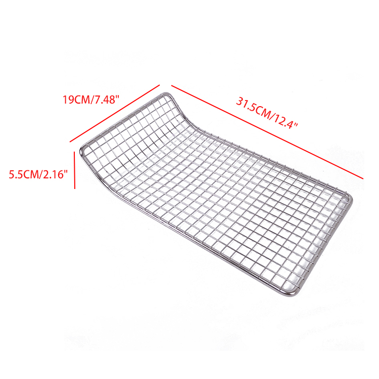 Zhaosheng Hardware - Rejilla rectangular de alambre para enfriar horno, parrilla para cocinar, rejilla para hornear, rejilla para barbacoa de acero inoxidable