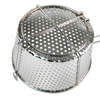 Zhaosheng Hardwar - Cesta para freidora, colador, cesta para freír redonda perforada