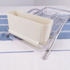 Zhaosheng Hardware - Rejilla para secar platos de aluminio con escurridor y soporte para utensilios