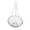 Zhaosheng Hardware - Cestas colgantes de flores de 14 pulgadas, colgador de macetas, decoración de jardín, maceteros colgantes de alambre con revestimiento de coco