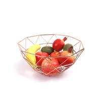 Zhaosheng Hardware - Cesta de frutas de hierro para el hogar, mesa, drenaje, encimera, almacenamiento, cesta de frutas