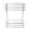 Zhaosheng - Soporte para baño, estante esquinero, organizador de ducha de acero inoxidable, estante de almacenamiento para baño