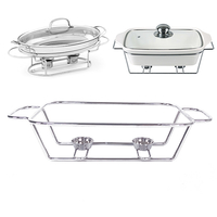 Hardware Zhaosheng: soporte de servidor de buffet de alimentos de chafer de hierro forjado 