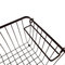 Zhaosheng Hardware - Cesta organizadora apilable, cesta de alambre de metal, cesta de almacenamiento apilable para cocina o baño