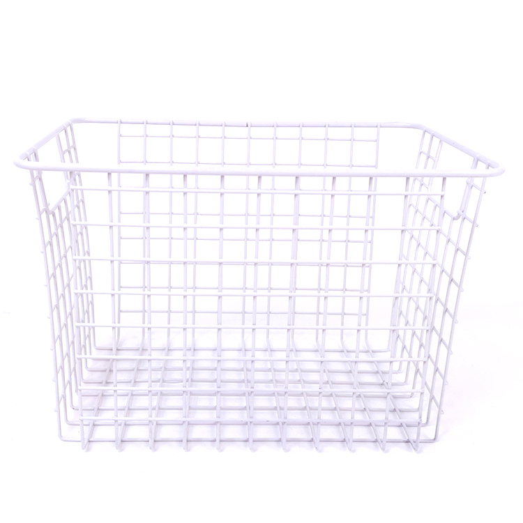 Zhaosheng Hardware - Cesta de almacenamiento de metal, gabinete de baño, cesta de alambre para lavandería, organizador de almacenamiento para el hogar, contenedor de almacenamiento de alimentos