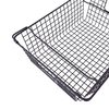 Zhaosheng Hardware - Cesta de almacenamiento apilable para frutas, verduras, alimentos, cesta de almacenamiento apilable de alambre de metal