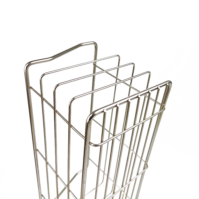 Zhaosheng Hardware - Cesta colgante de alambre de acero inoxidable para montaje en pared para almacenamiento en el garaje del hogar
