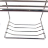 Zhaosheng - Estante de almacenamiento para baño sobre cabezal de ducha, estante para inodoro, cesta de ducha colgante, carrito de ducha de metal