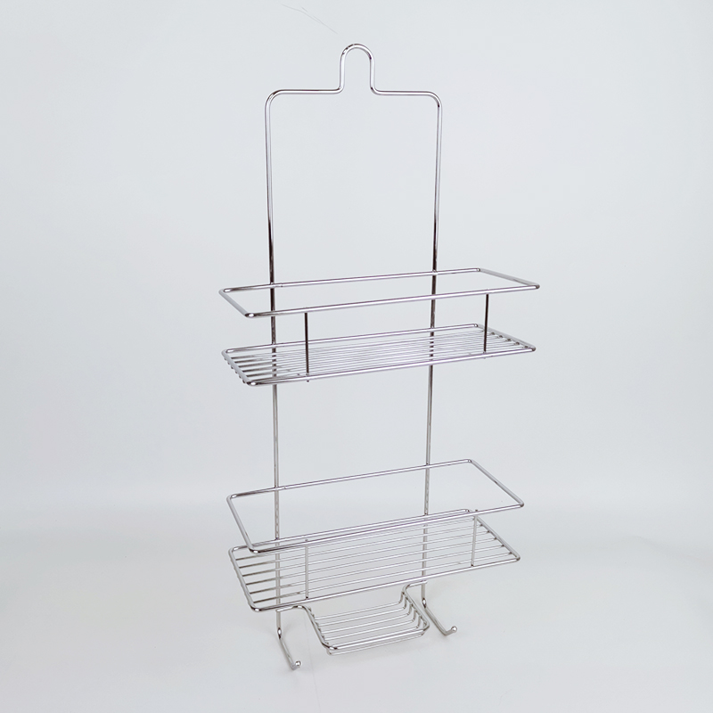 Zhaosheng - Organizador de almacenamiento para baño sobre el cabezal de ducha, estante de cocina, estante de ducha, carrito de ducha colgante