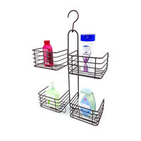Zhaosheng - Carrito De Ducha Colgante Antioxidante Sobre El Baño Estantes Para Cabezal De Ducha Estante De Almacenamiento Para Baño