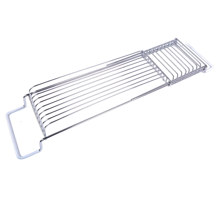 Zhaosheng - Estante de bañera de Acero Inoxidable Accesorios de baño Extensión de Lujo Bañera Caddy Bandeja de Spa Mesa Bandeja de bañera