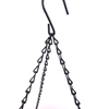 Zhaosheng Hardware - Cestas colgantes de fibra de coco montadas en la pared Jardineras colgantes de metal con revestimiento de fibra de coco