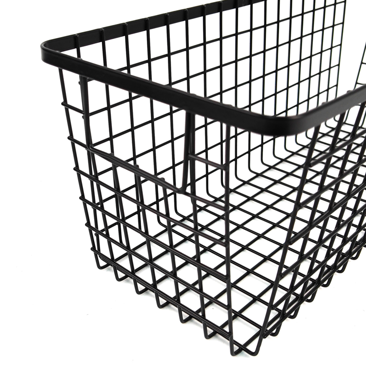 Zhaosheng Hardware - Cesta de almacenamiento para despensa, gabinete, cestas de cocina, organizador de alambre de metal