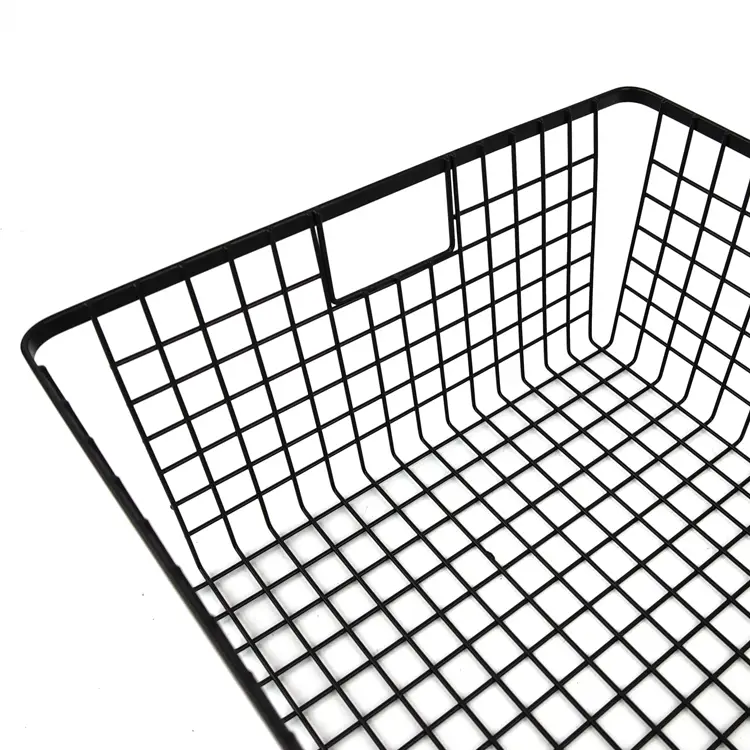 Zhaosheng Hardware - Contenedores de almacenamiento Cocina Armario de alimentos Organizador de almacenamiento Cesta de alambre de metal