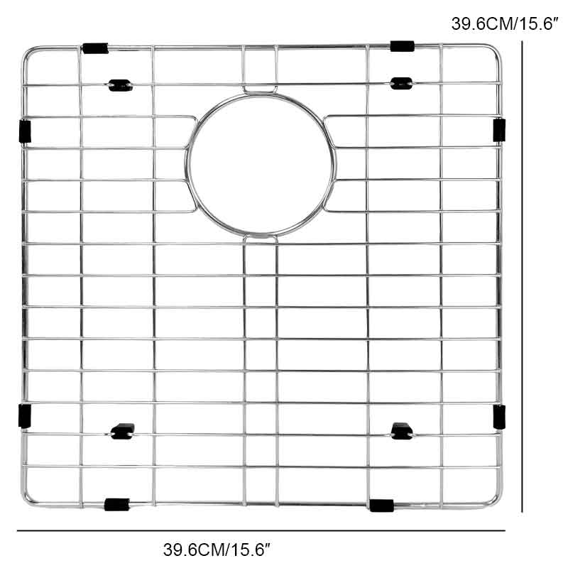 Protector de fregadero de cocina de rejilla inferior de alambre de acero inoxidable personalizado