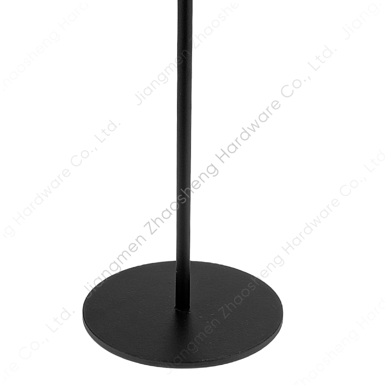 Candelabro decorativo de metal con soportes para velas para bodas