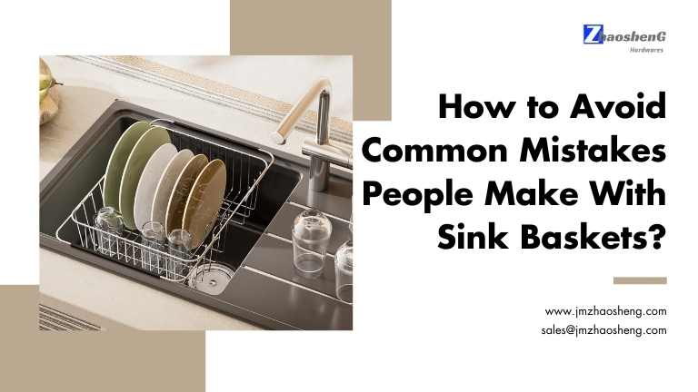 ¿Cómo evitar errores comunes que comete la gente con las cestas del fregadero?