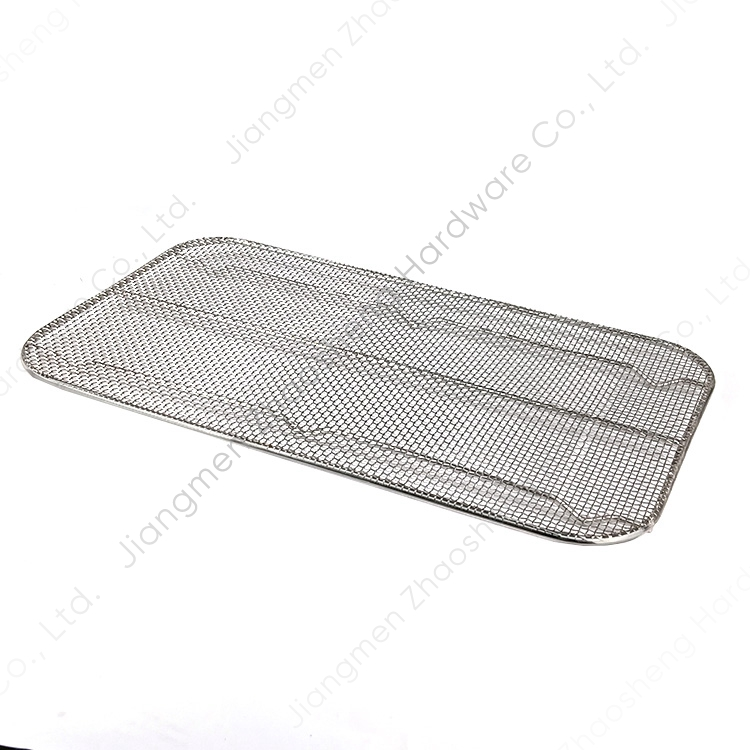 Zhaosheng Hardware - Rejilla de parrilla personalizada Alambre de acero inoxidable Horno para hornear Rejilla Rejilla para enfriar pasteles de vapor para alimentos