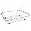 Zhaosheng Hardware - Estante de drenaje de acero inoxidable para fregadero de cocina, cesta de secado para fregaderos de cocina