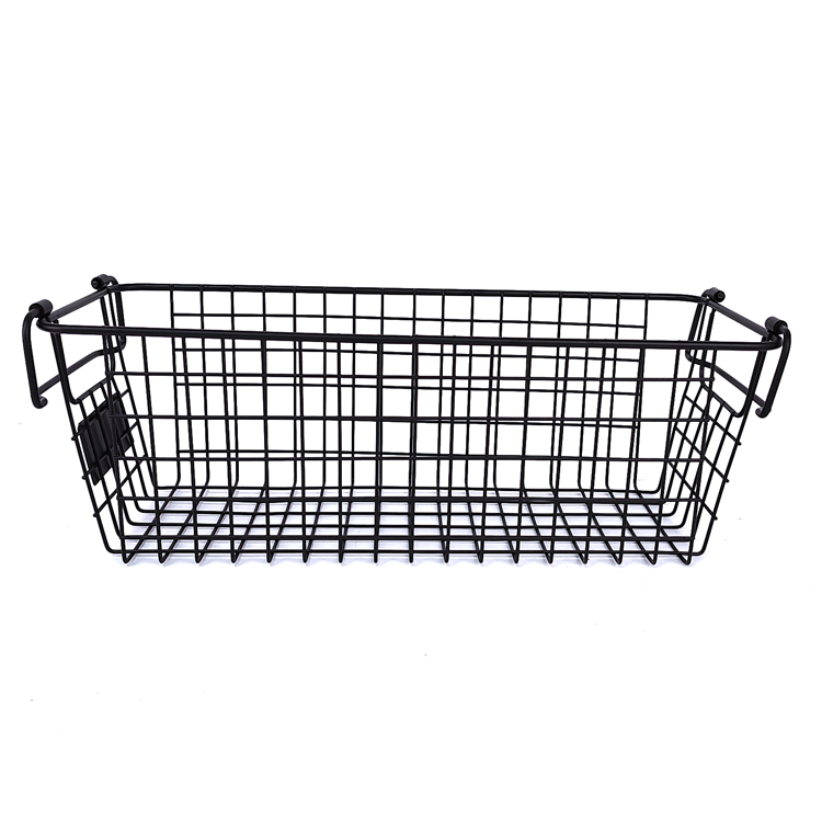 Cesta de alambre apilable