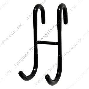 Zhaosheng Hardware - Colgador de puerta de ducha de acero inoxidable sobre vidrio, gancho para ducha, toalla, bata