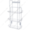 Zhaosheng Hardware - Dispensador de caja de guantes montado en la pared de 3 niveles, color blanco