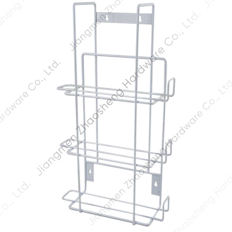 Zhaosheng Hardware - Dispensador de caja de guantes montado en la pared de 3 niveles, color blanco