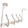 Zhaosheng Hardware - Ganchos para batas de baño y Dormitorio Simples y Modernos, rieles sobre el Perchero para Ganchos de Puerta con 5 Ganchos