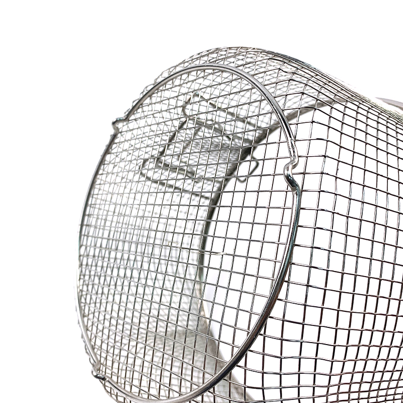 Zhaosheng Hardware - Cesta redonda para freír, cesta de drenaje para olla con asa
