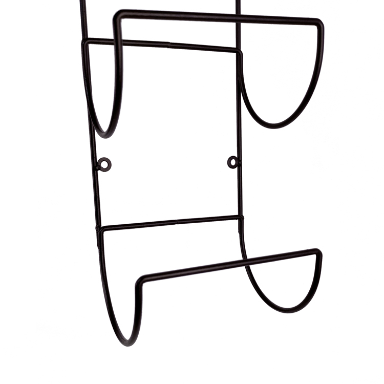 Zhaosheng Hardware - Soporte de exhibición para almacenamiento de vino, decoración de pared, estante de almacenamiento de cocina, estante para vino montado en la pared