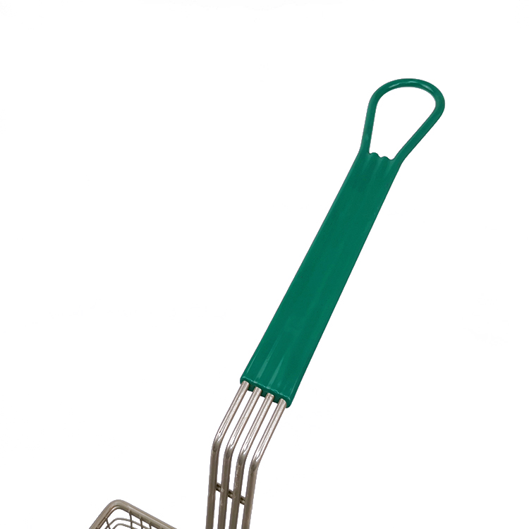 Zhaosheng Hardware - Cesta de freidora de alambre rectangular con gancho frontal