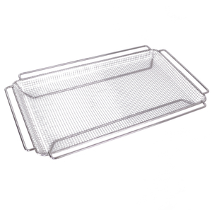 Zhaosheng Hardware - Freidora de aire Pieza del horno Cesta crujiente Malla de alambre Bandeja para asar Bandeja para freír de aire de acero inoxidable