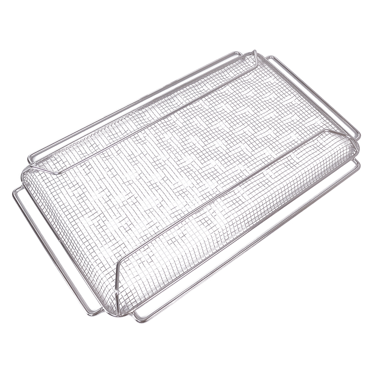 Zhaosheng Hardware - Repuesto de freidora de aire de acero inoxidable, tostadora, horno, cesta para freír, cesta deshidratadora