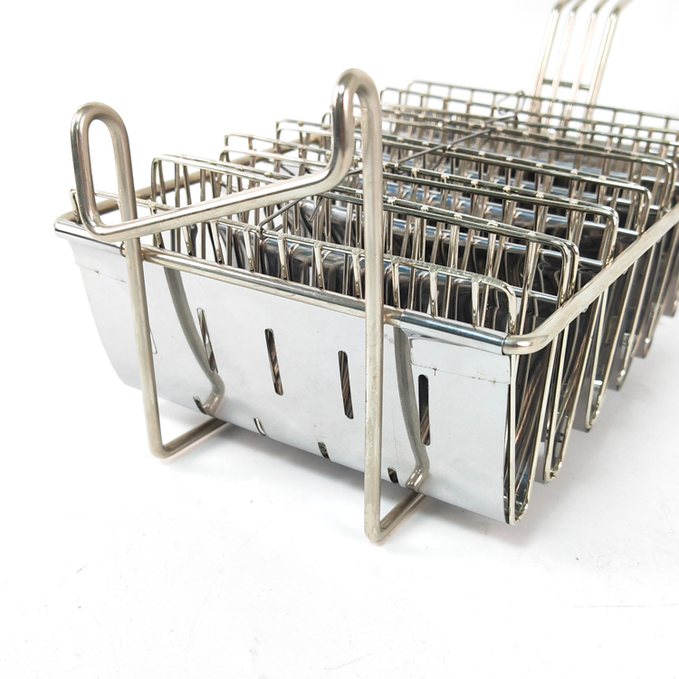 Zhaosheng Hardware - Cesta para freír con cáscara de taco de 6 moldes