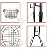 Zhaosheng Hardware - Cesta de alambre de 3 niveles para frutas y verduras, estante de almacenamiento de cocina de múltiples capas de metal